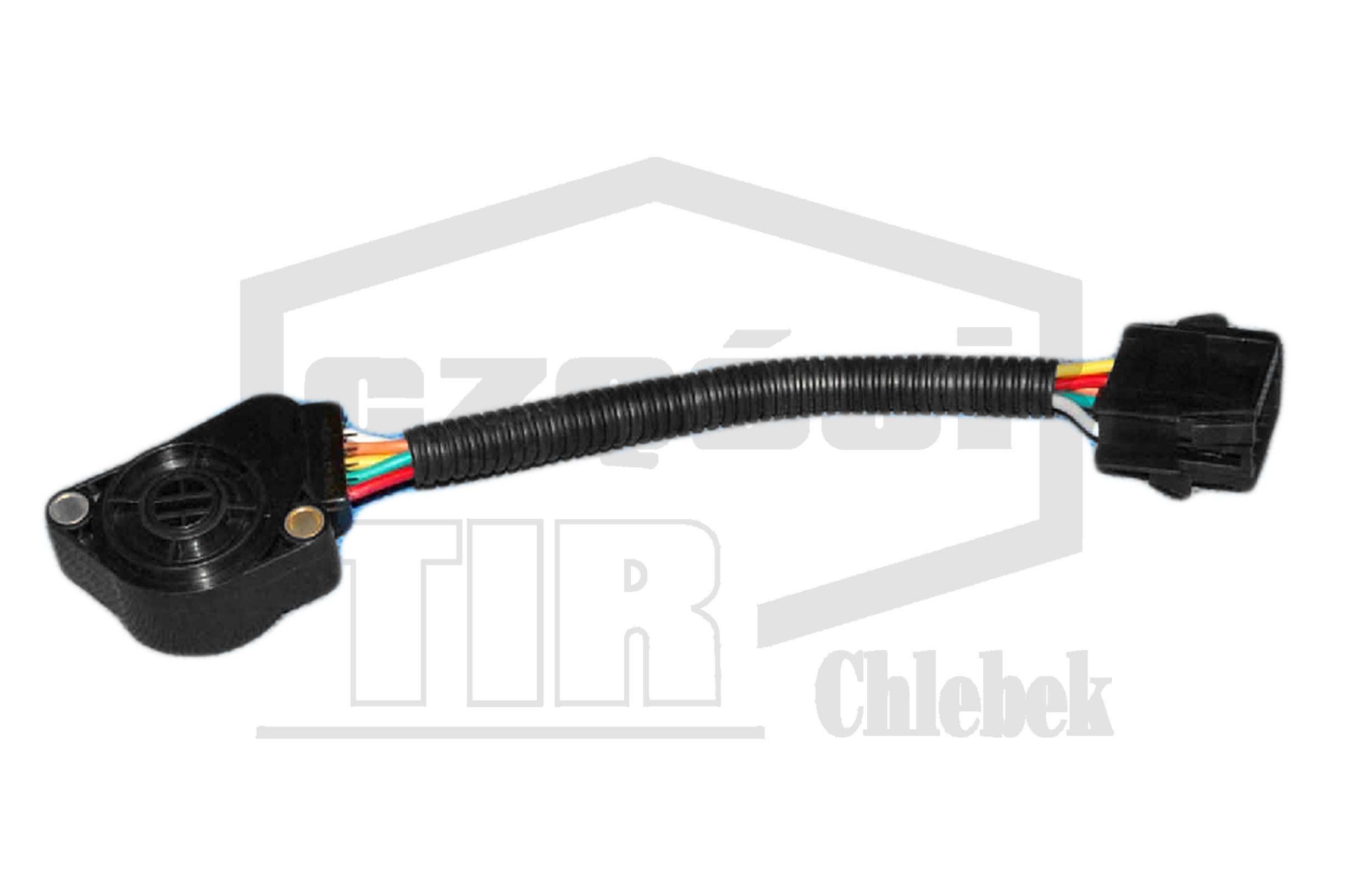 POTENCJOMETR PEDAŁU GAZU VOLVO FH 5-PIN. WTYCZKA CZARNA