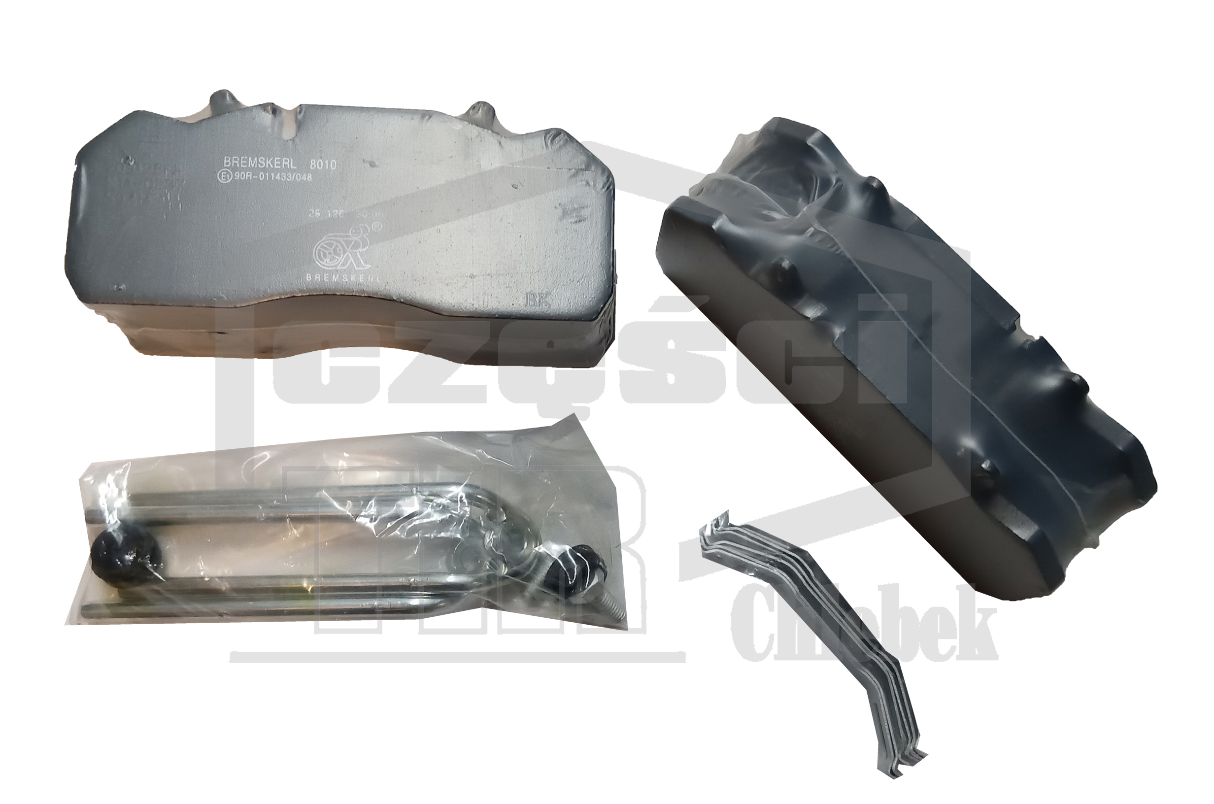 BRAKE PADS 29126 MB ATEGO/SAF + KPL.MONT./G-COATING E-Shop| Części Tir  Chlebek