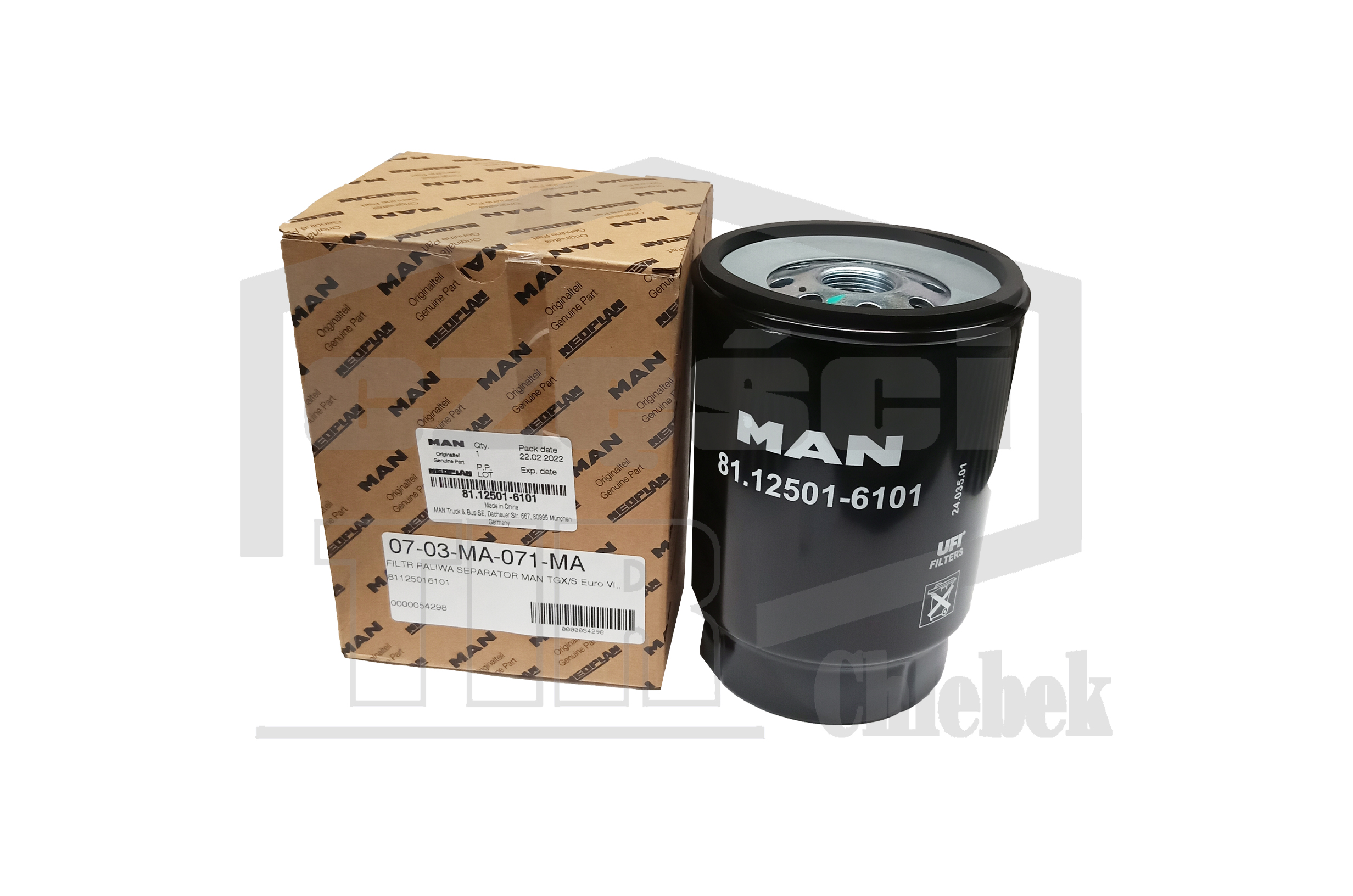 PHAM VANPHUC FUEL FILTER SEPARATOR MAN TGA EURO IV 6 E-Shop| Części Tir